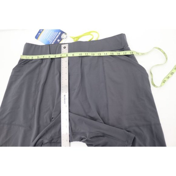 NWT Biggest loser shorts Mens XL core power stretch gray lined 9.5" workout gym - Picture 10 of 13